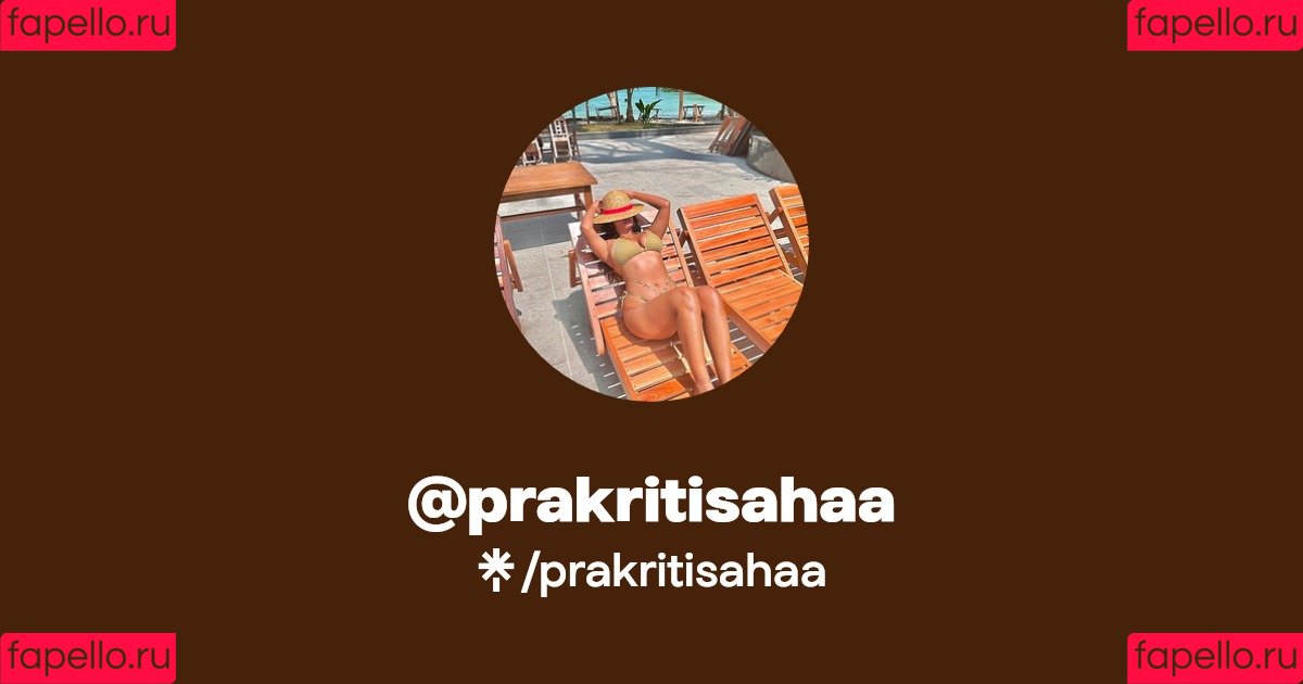 Prakriti Saha Onlyfans Photo Gallery 