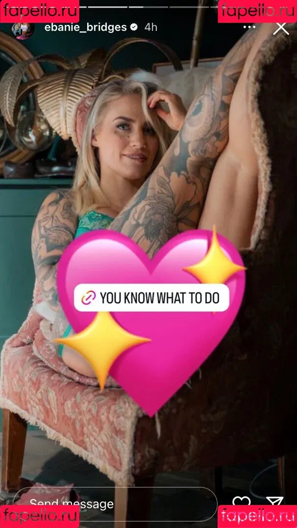Ebanie Bridges Onlyfans Photo Gallery 