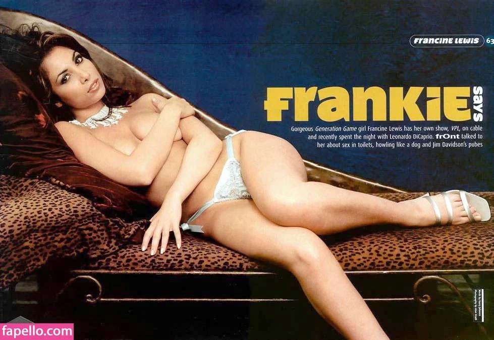 Francine Lewis Onlyfans Photo Gallery 