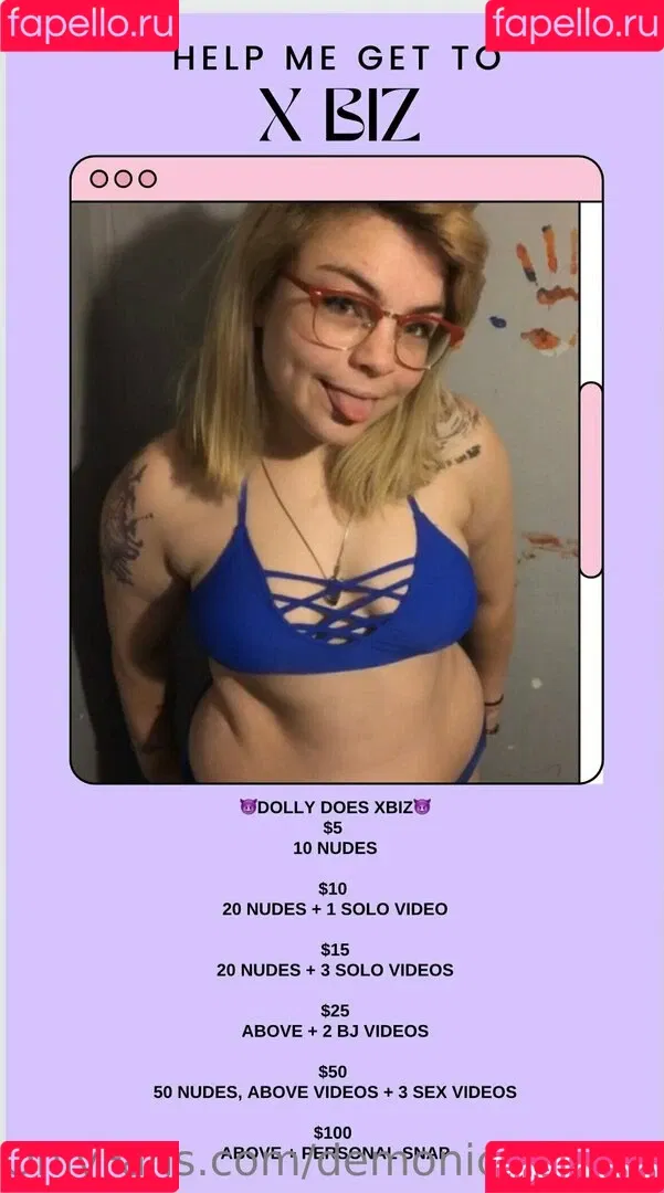 demonicdollyyysfw Onlyfans Photo Gallery 