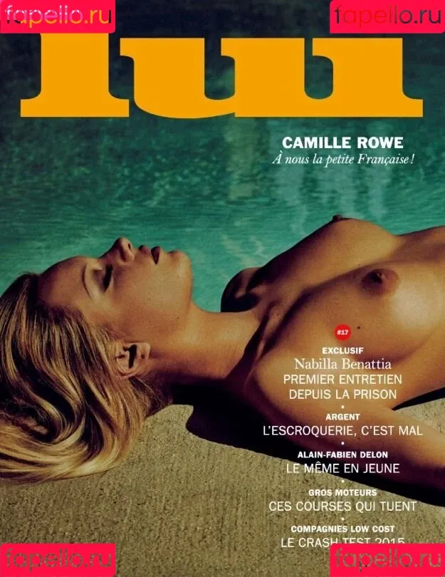 Camille Rowe Onlyfans Photo Gallery 