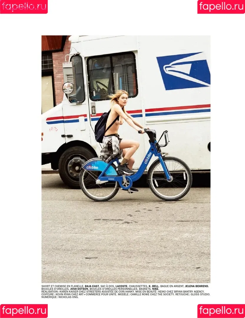 Camille Rowe Onlyfans Photo Gallery 