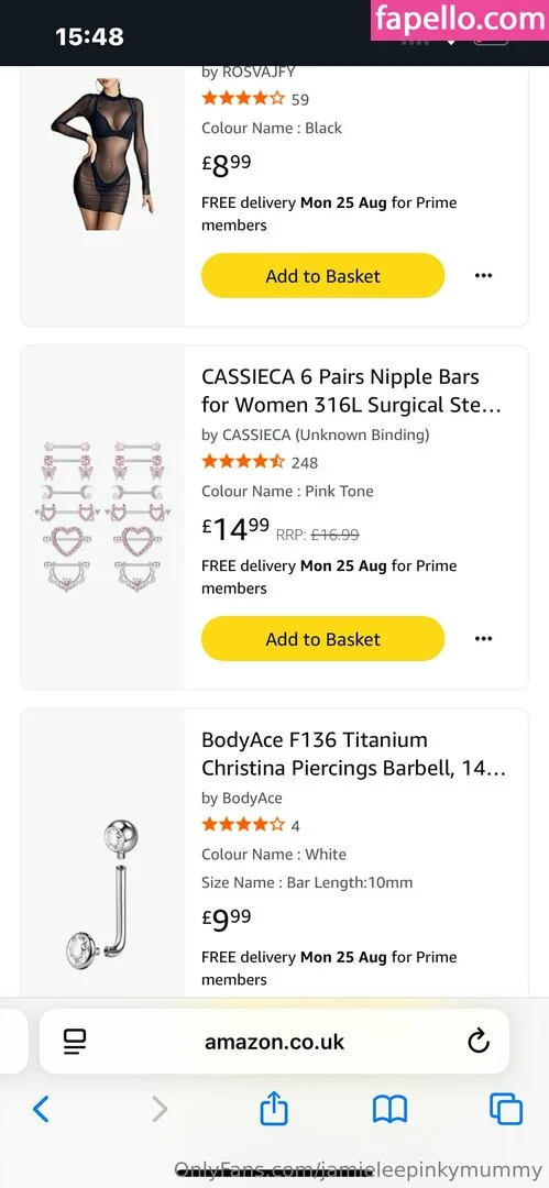 Jamieleepinkymummy Onlyfans Photo Gallery 