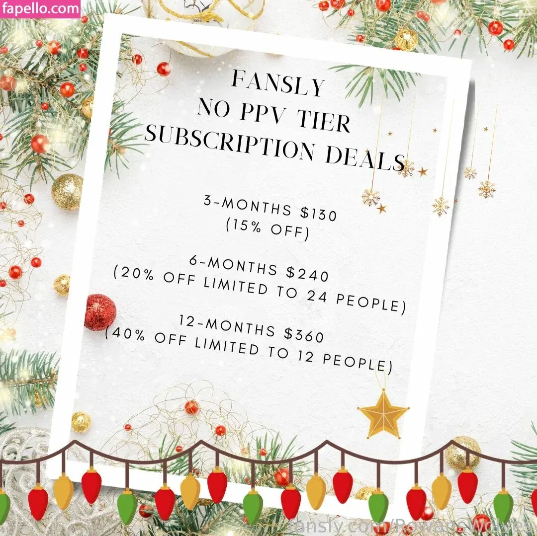 RowansWolves Onlyfans Photo Gallery 