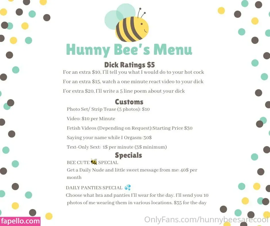 hunnybeesarecool Onlyfans Photo Gallery 