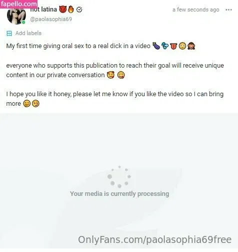 paolasophia69free Onlyfans Photo Gallery 