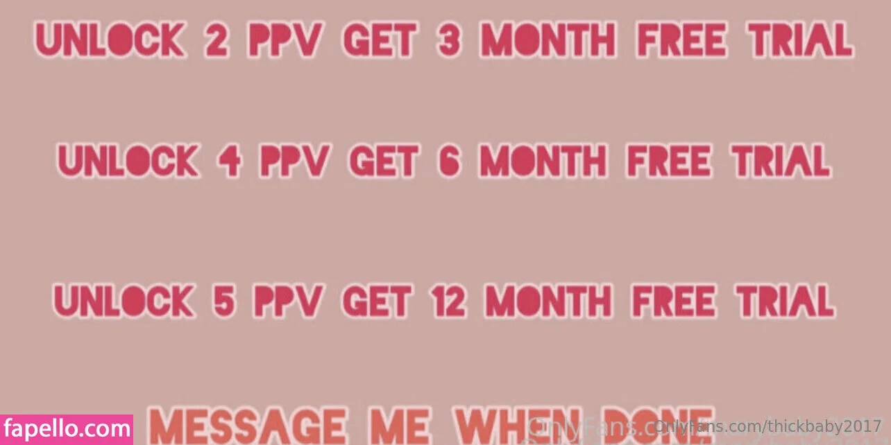 thickbaby2017 Onlyfans Photo Gallery 