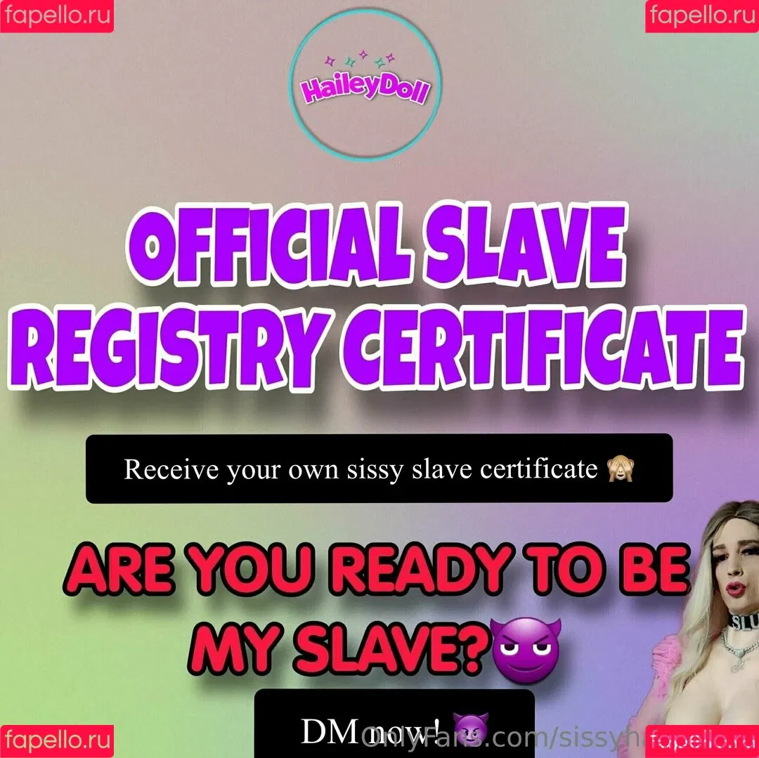 sissyhaileydoll Onlyfans Photo Gallery 