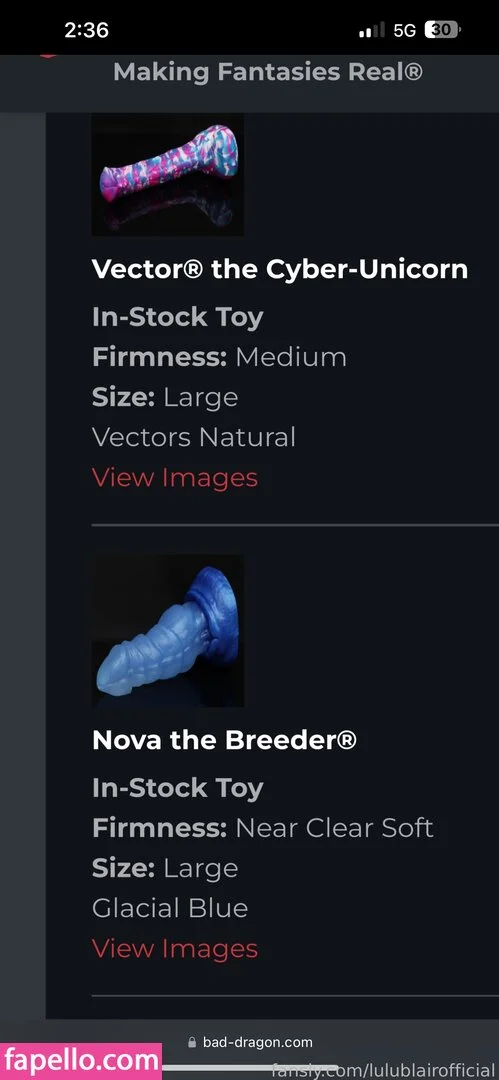 lulublairofficial Onlyfans Photo Gallery 