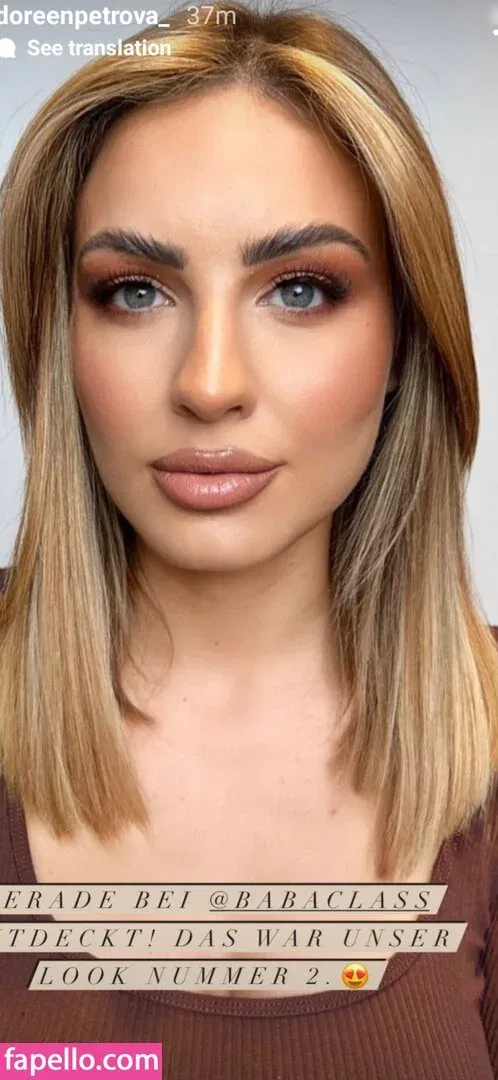 Doreen Petrova Onlyfans Photo Gallery 