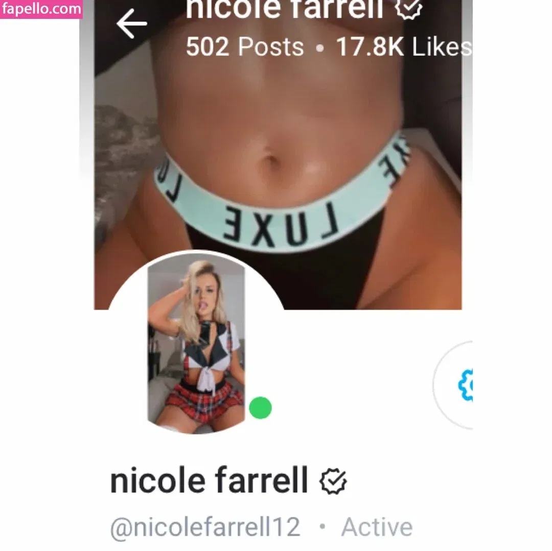 Nicole Farrell Onlyfans Photo Gallery 