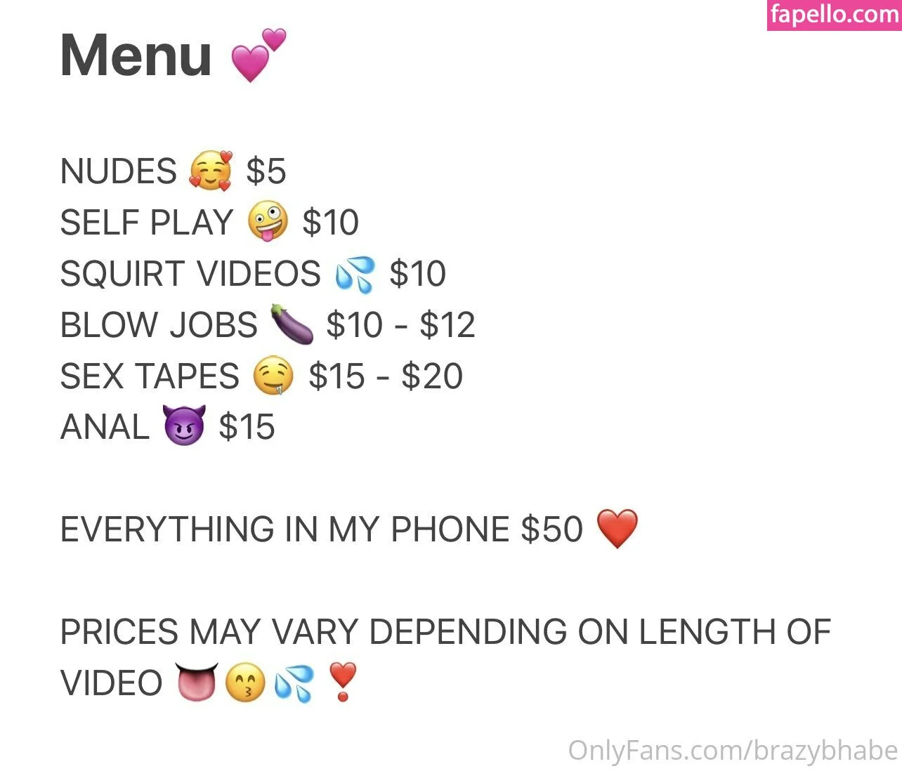 brazybhabe Onlyfans Photo Gallery 