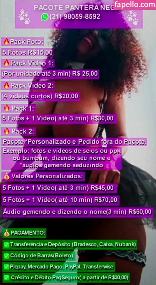 Pantera Neggby Onlyfans Photo Gallery 