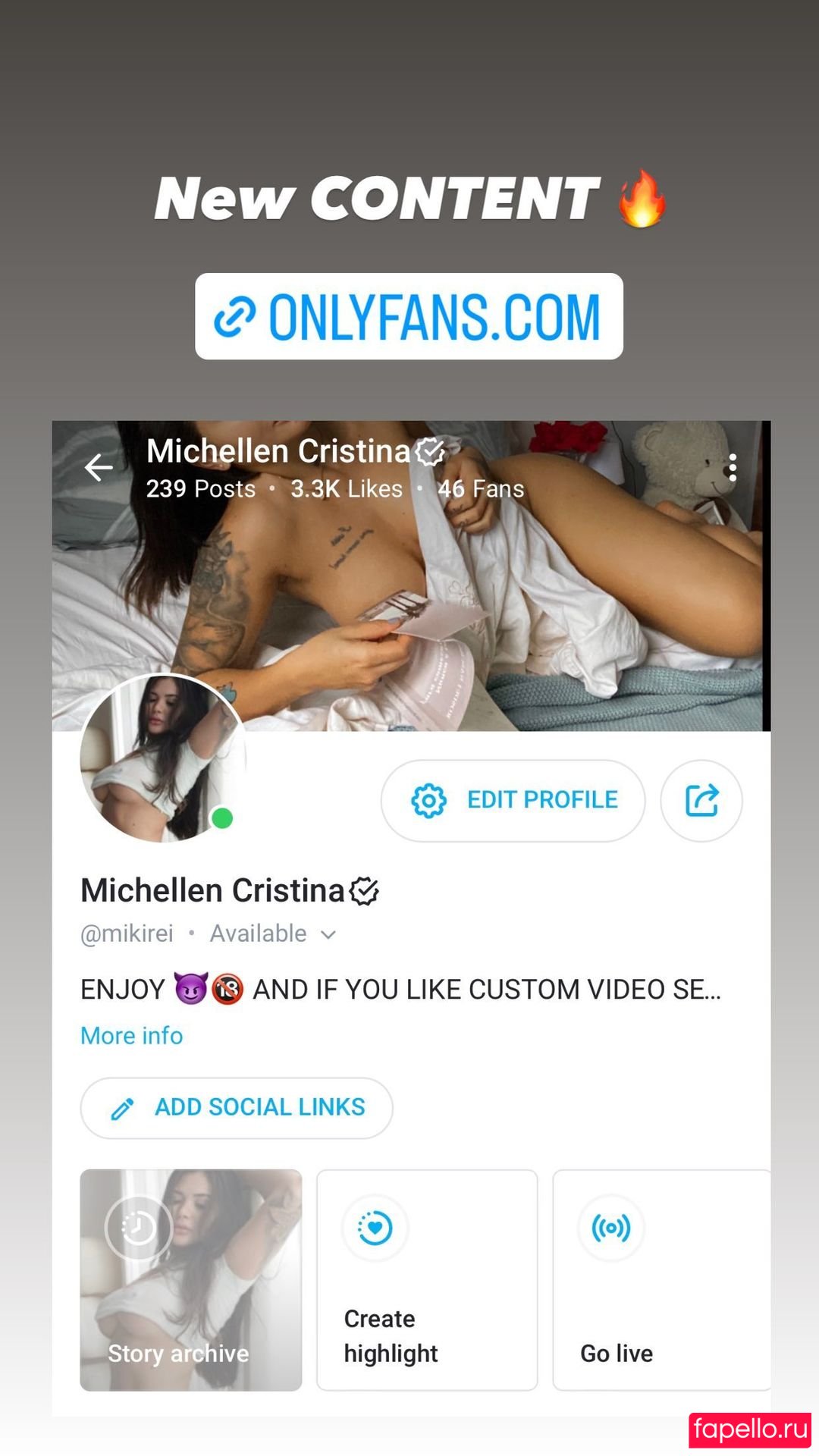 Michellen Cristina Nude Onlyfans Photo 19