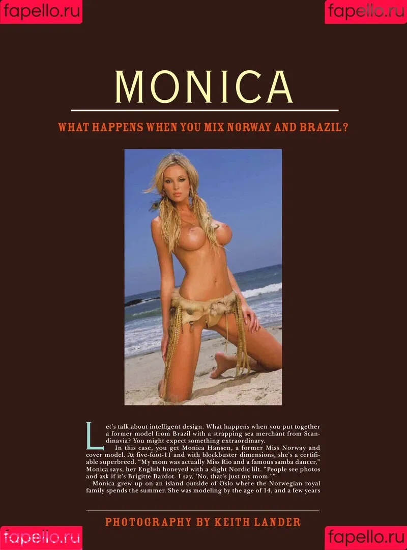 Monica Hansen Onlyfans Photo Gallery 