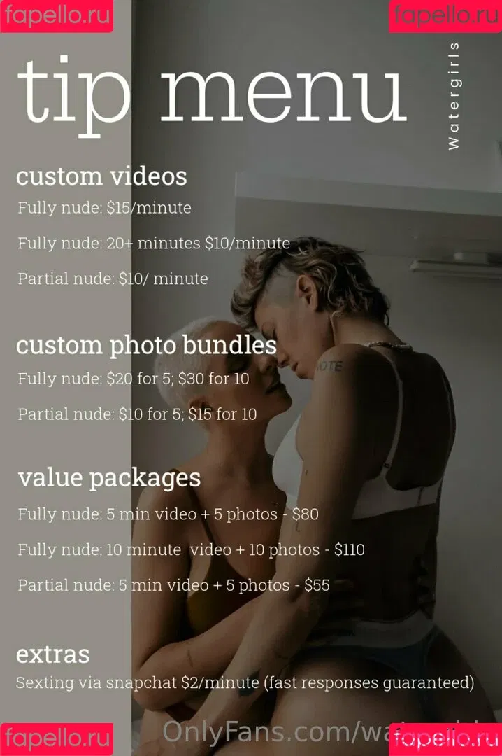 watergirls Onlyfans Photo Gallery 