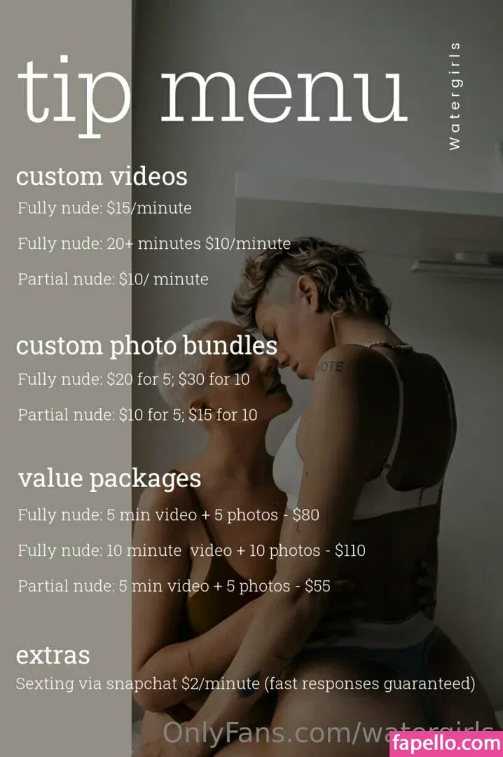 watergirls Onlyfans Photo Gallery 