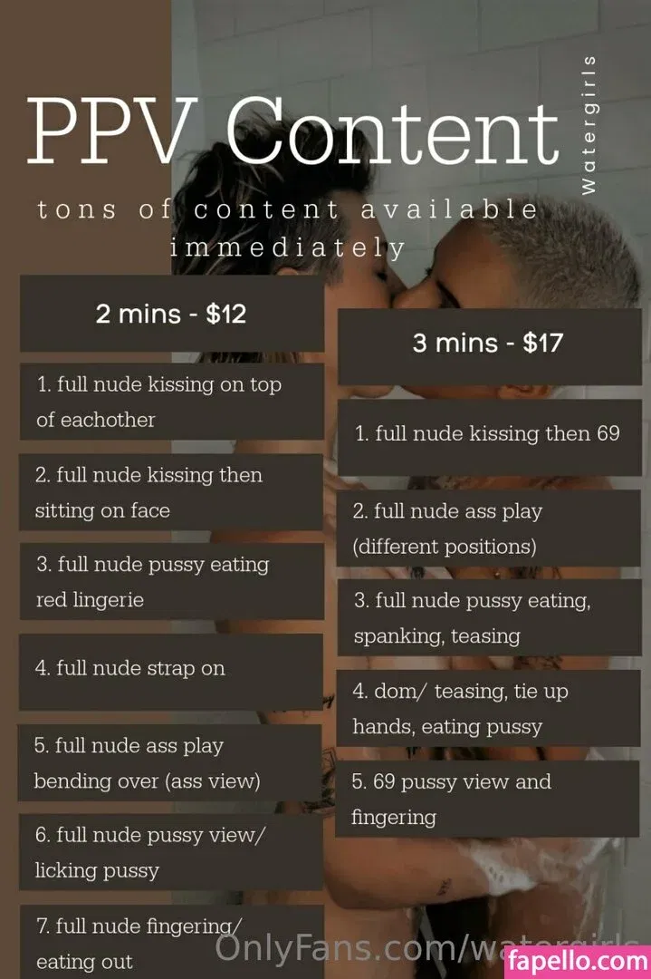 watergirls Onlyfans Photo Gallery 