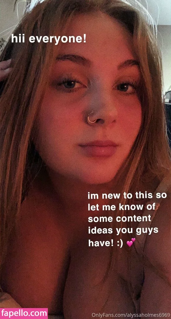 Alyssaholmes6969 Onlyfans Photo Gallery 