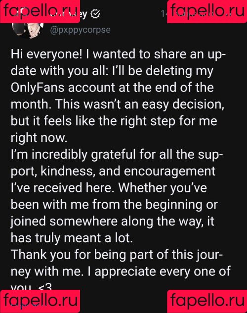 pxppycorpse Onlyfans Photo Gallery 