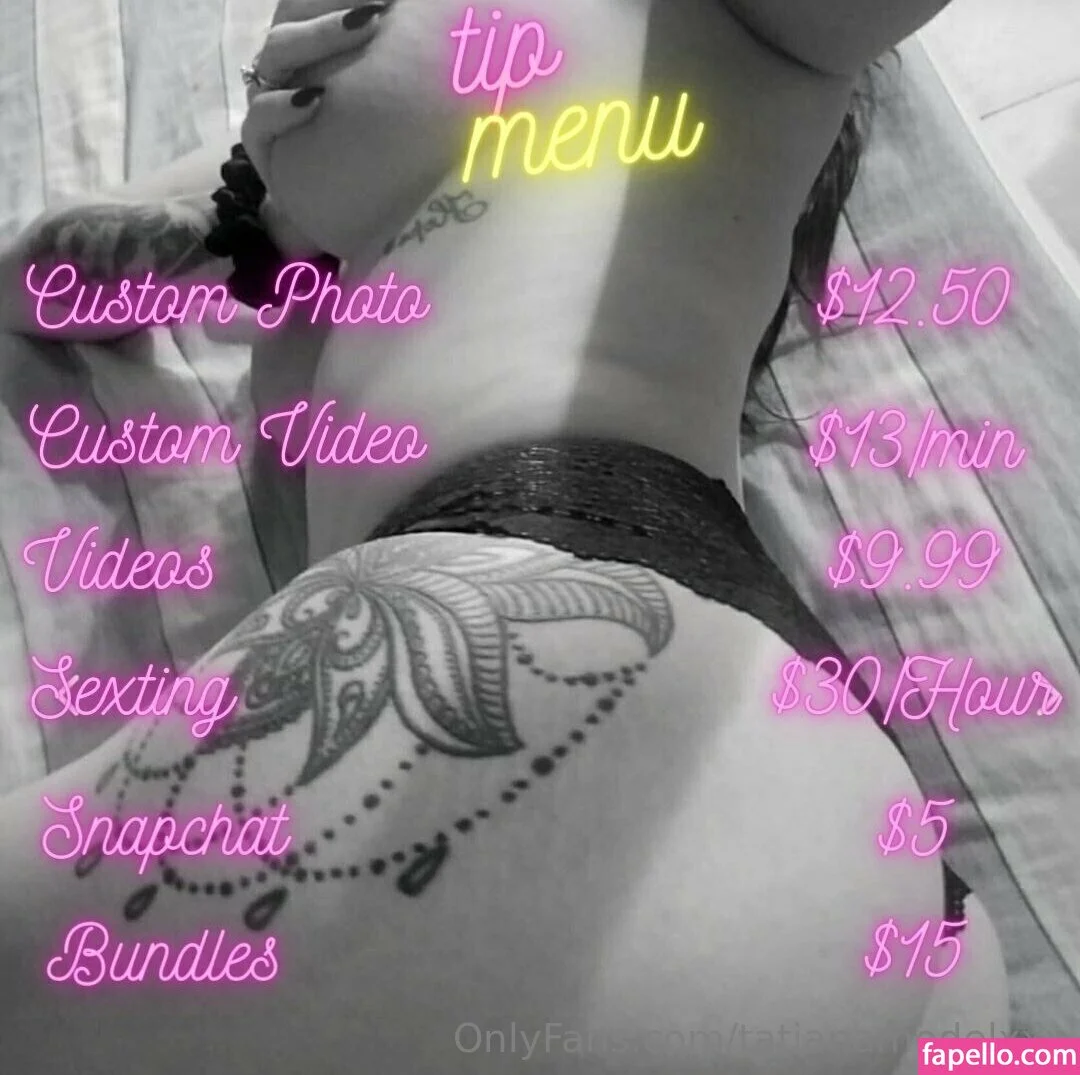 tatianamodelxxx Onlyfans Photo Gallery 