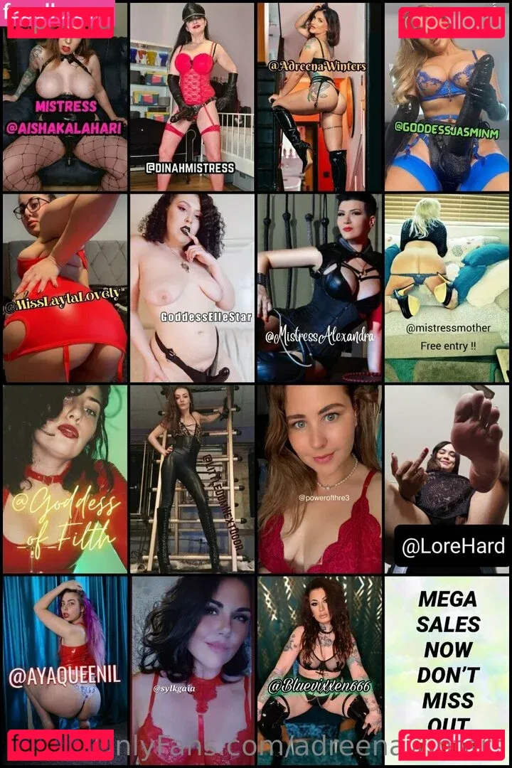 adreenawinters Onlyfans Photo Gallery 