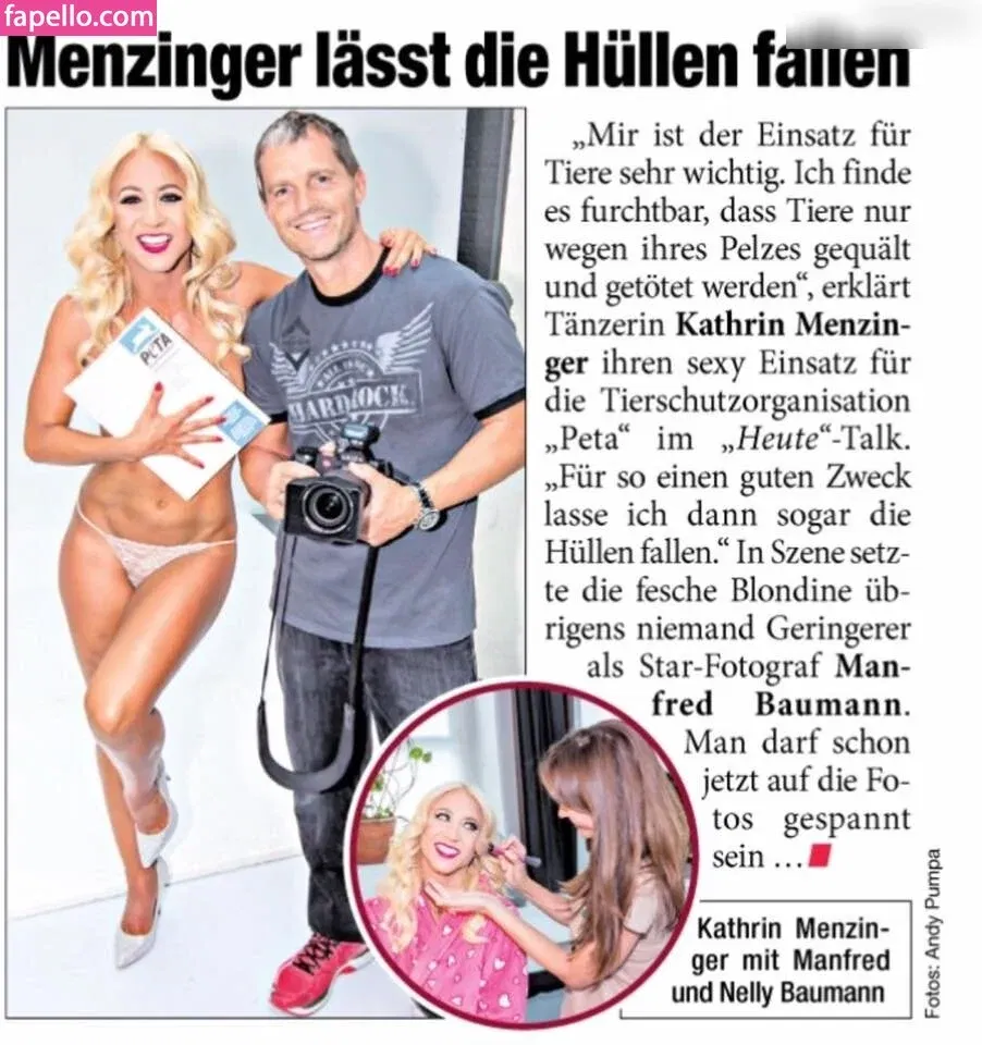 Kathrin Menzinger Onlyfans Photo Gallery 