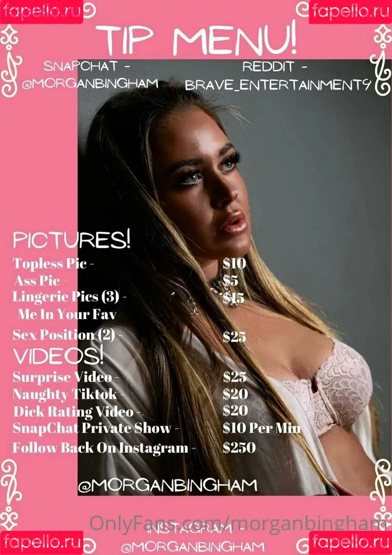 morganbingham Onlyfans Photo Gallery 