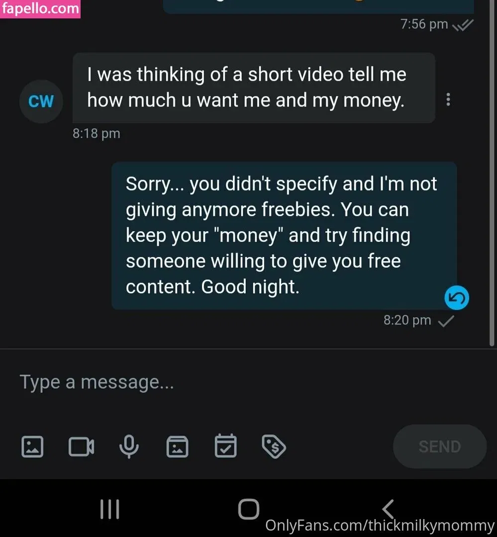 thickmilkymommy Onlyfans Photo Gallery 