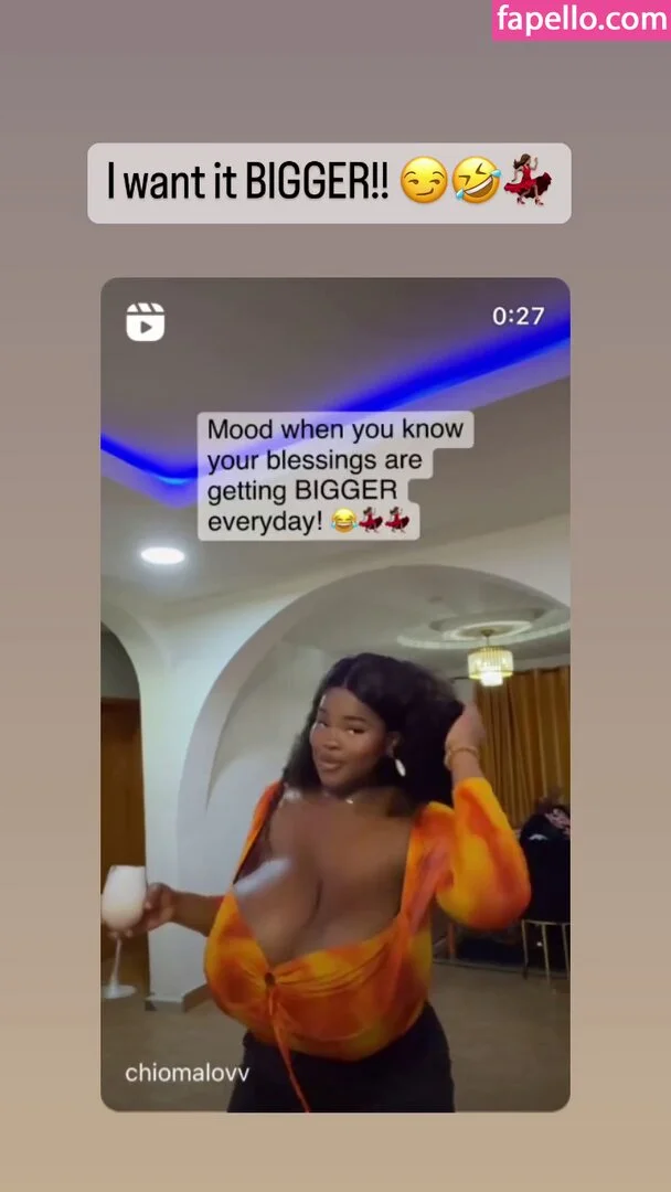 Chioma Lovv Onlyfans Photo Gallery 