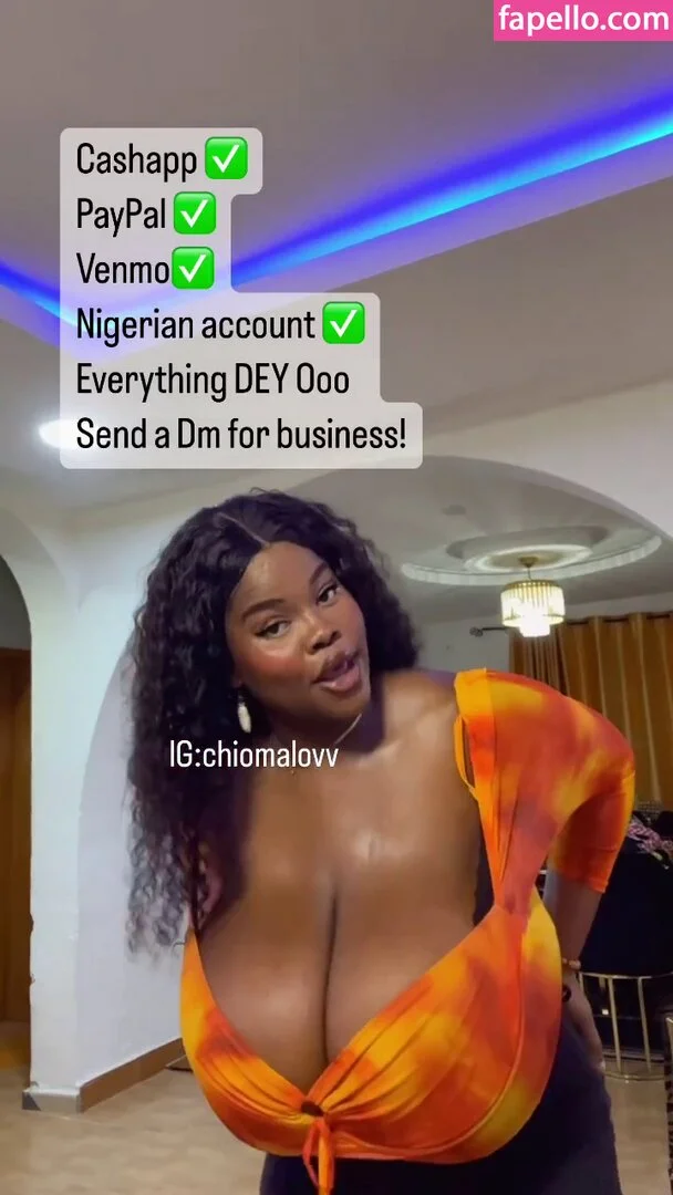 Chioma Lovv Onlyfans Photo Gallery 