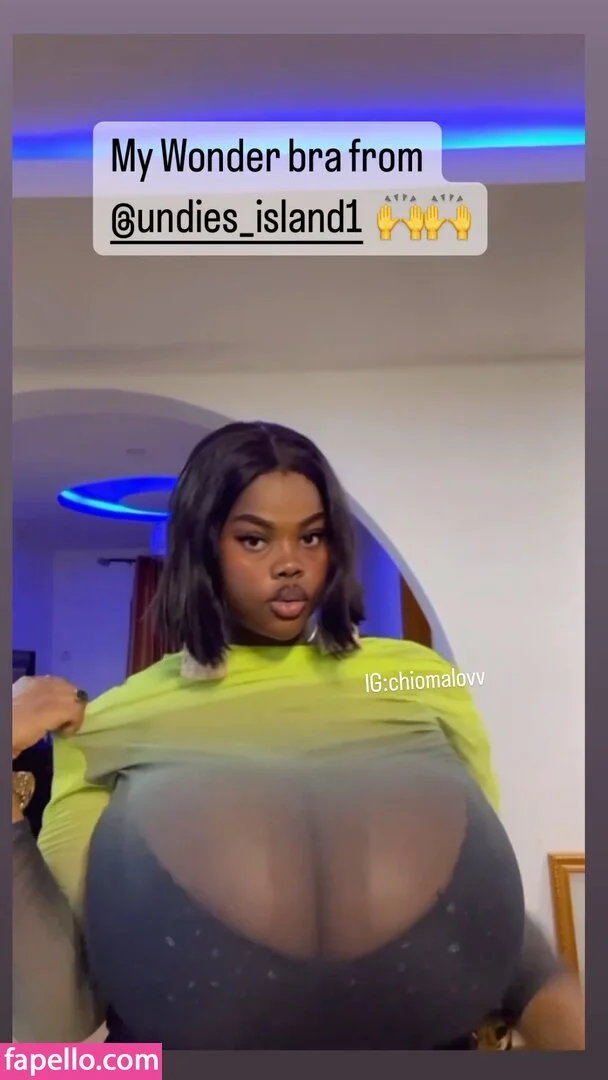 Chioma Lovv Onlyfans Photo Gallery 