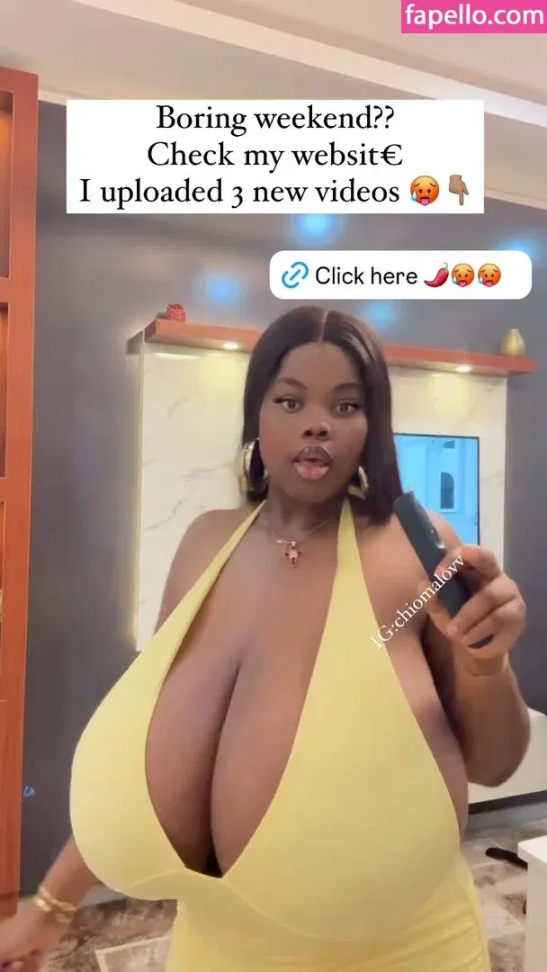 Chioma Lovv Onlyfans Photo Gallery 