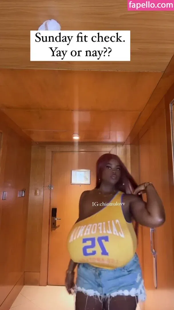 Chioma Lovv Onlyfans Photo Gallery 
