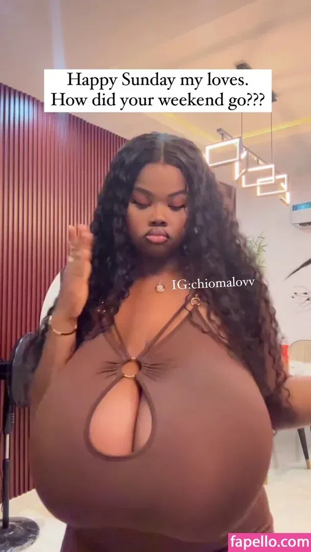 Chioma Lovv Onlyfans Photo Gallery 