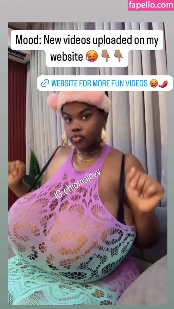 Chioma Lovv Onlyfans Photo Gallery 
