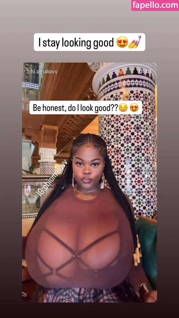 Chioma Lovv Onlyfans Photo Gallery 