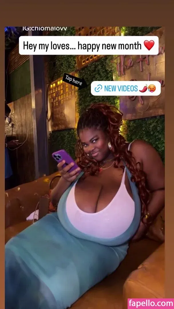 Chioma Lovv Onlyfans Photo Gallery 