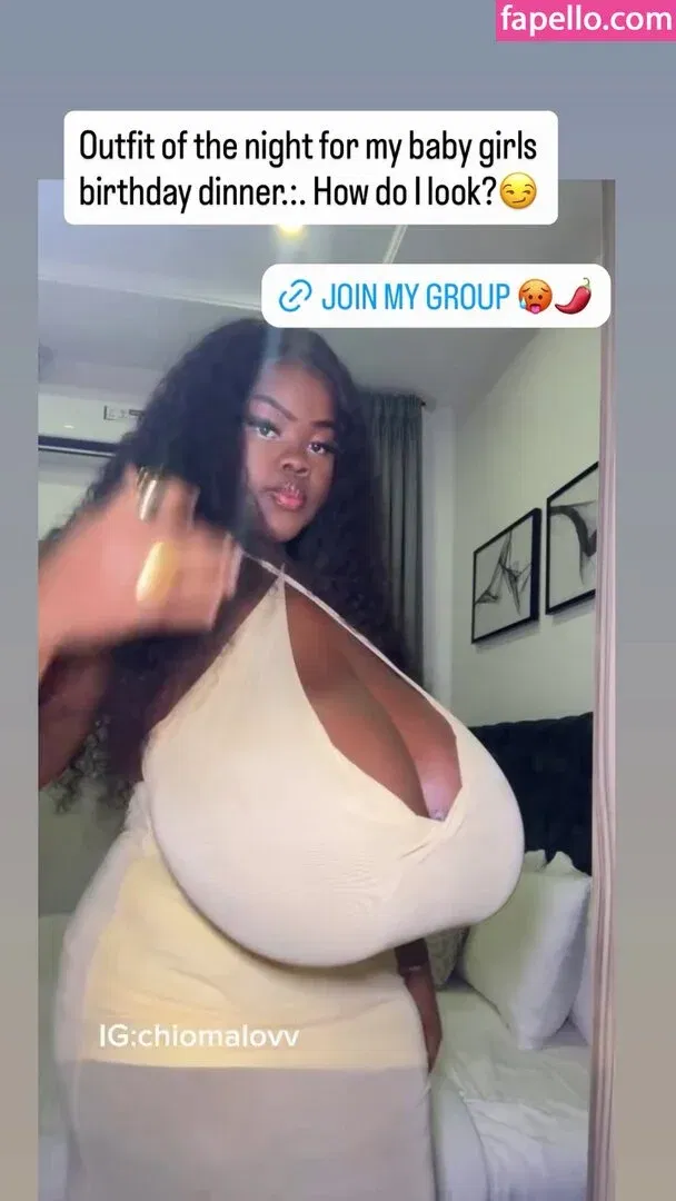 Chioma Lovv Onlyfans Photo Gallery 