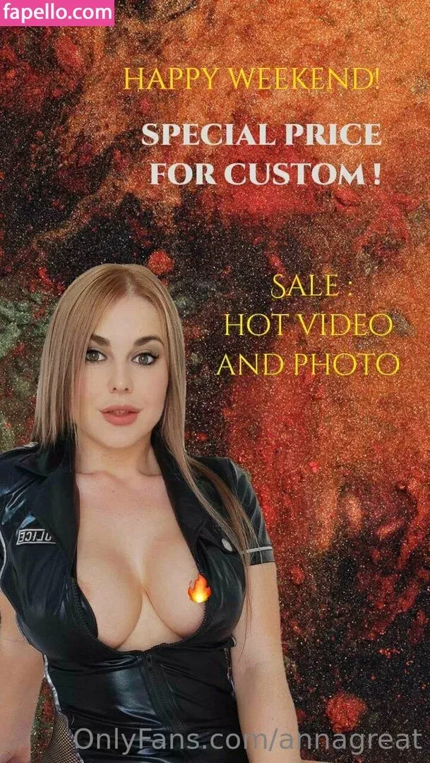 annagreat Onlyfans Photo Gallery 