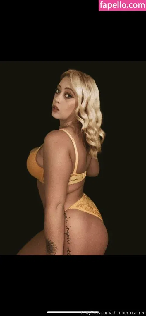 khimberrosefree Onlyfans Photo Gallery 