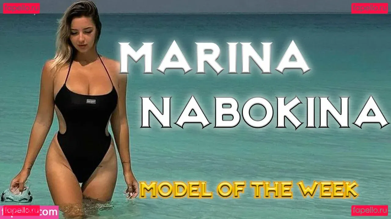 Marina nabokina Onlyfans Photo Gallery 