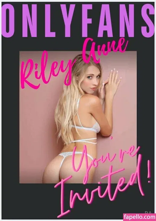 rileyannemodel Onlyfans Photo Gallery 