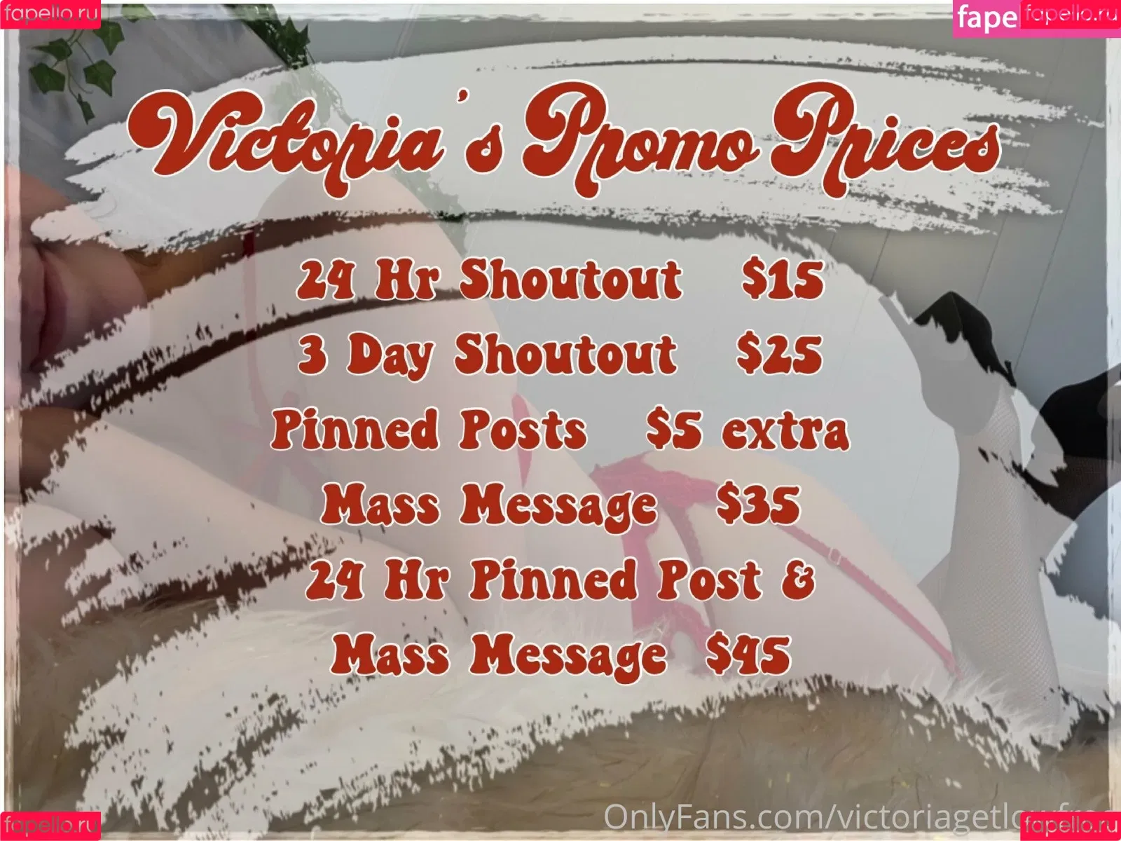 victoriagetlowfree Onlyfans Photo Gallery 