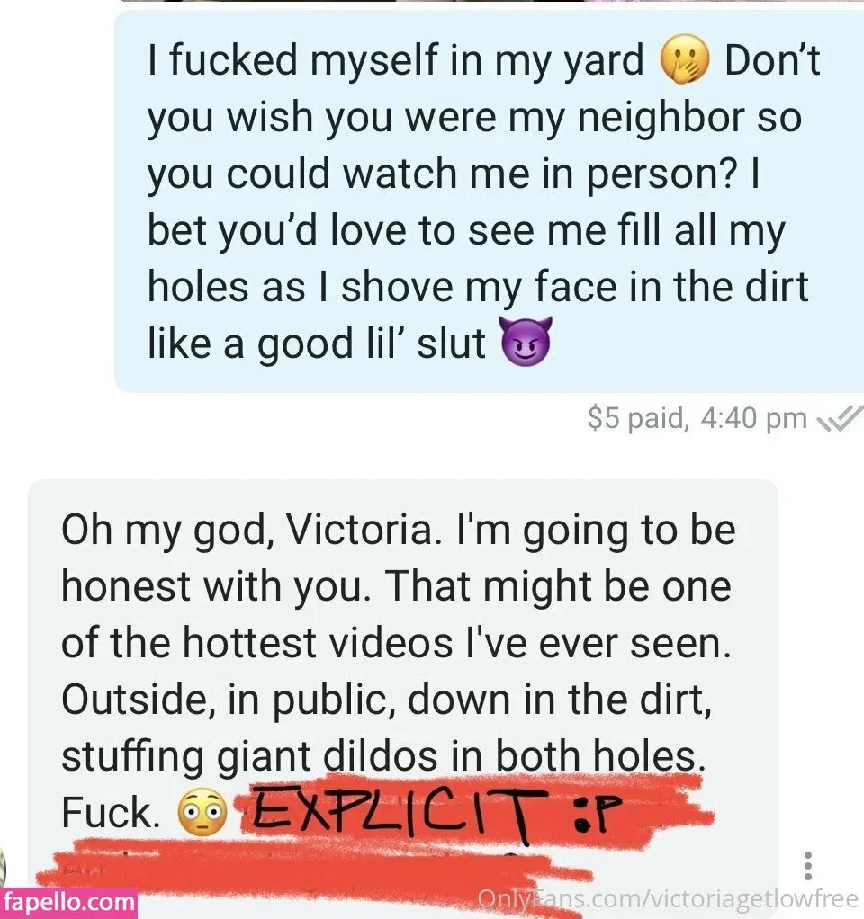 victoriagetlowfree Onlyfans Photo Gallery 