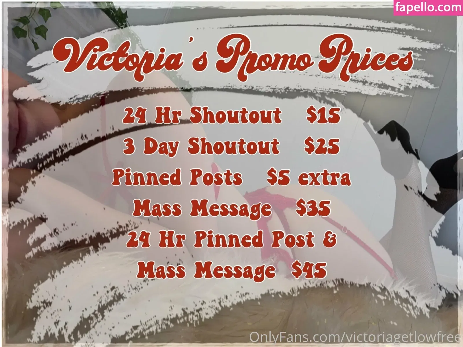 victoriagetlowfree Onlyfans Photo Gallery 