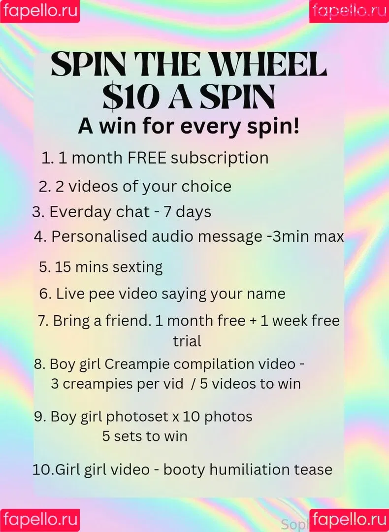 SophiaHazelnut Onlyfans Photo Gallery 