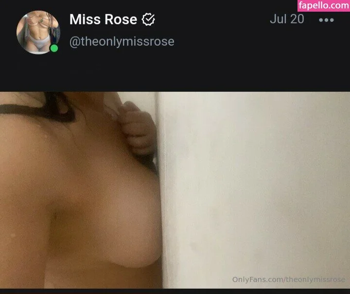 miss_rose Onlyfans Photo Gallery 