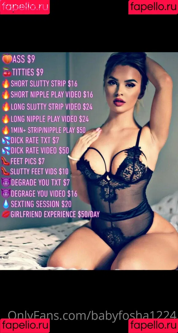 babyfosha1224 Onlyfans Photo Gallery 