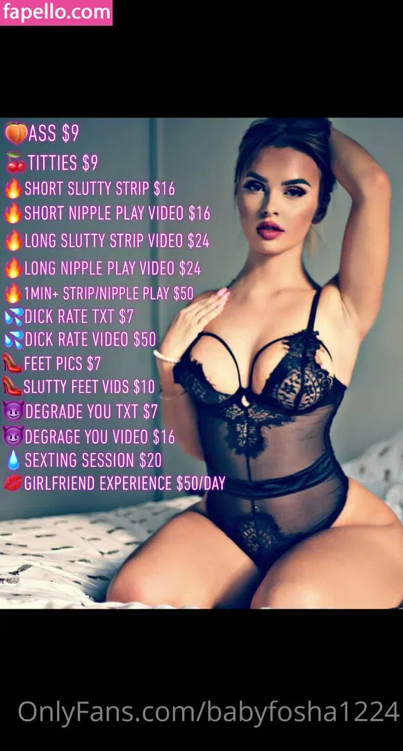 babyfosha1224 Onlyfans Photo Gallery 